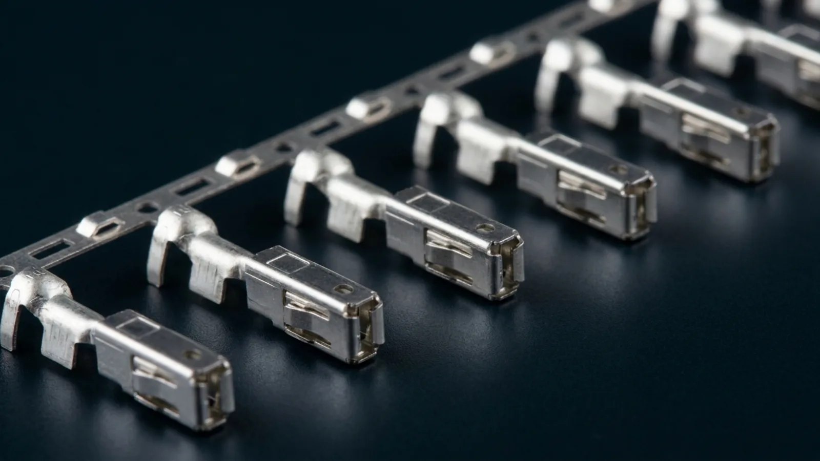 Macro of connector terminals
